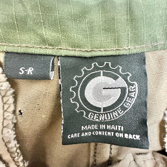 Genuine Gear Woodland Camouflage Cargo Pants S R Cotton Blend Durable Outdoor - Picture 4 of 6